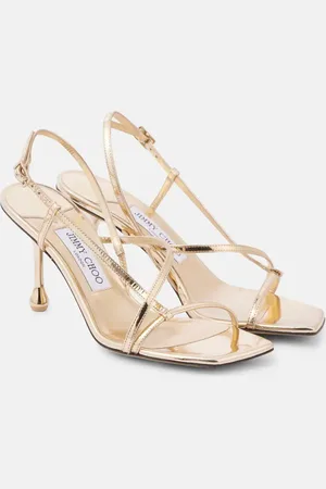 Jimmy Choo Etana 80 leather sandals