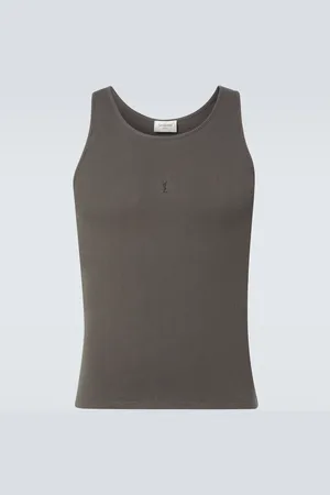 Saint Laurent Cotton tank top