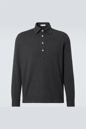 Brunello Cucinelli Cashmere polo sweater