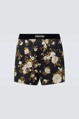 Tom Ford Floral silk-blend boxers