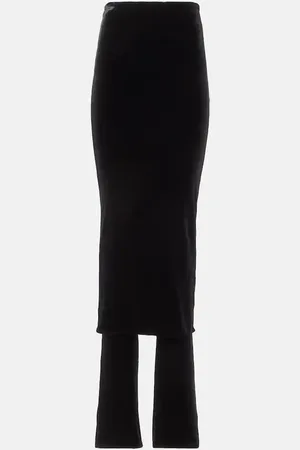 Alaïa AlaÃ¯a Fluid jersey skirt pants