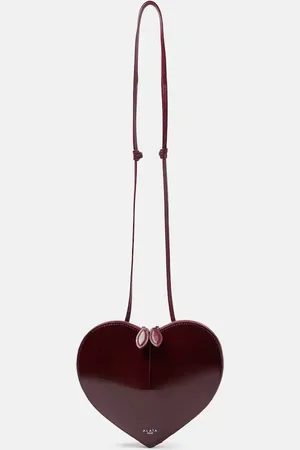 Alaïa AlaÃ¯a Le CÅur patent leather shoulder bag