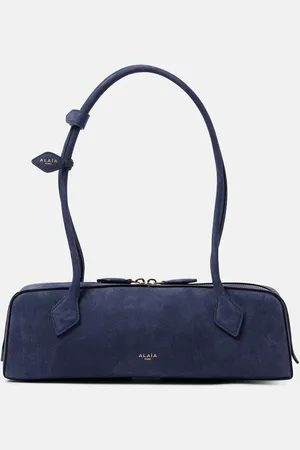 Alaïa AlaÃ¯a Le Teckel suede shoulder bag