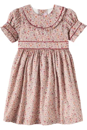 La Coqueta Casilda floral cotton dress