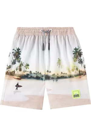 Molo Nilson printed swim trunks