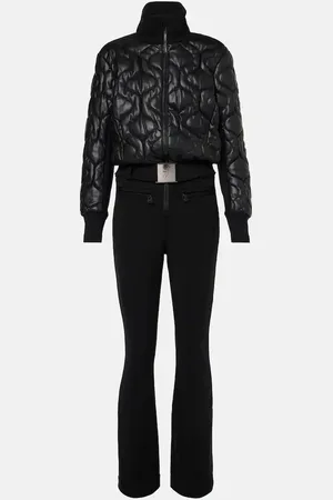 Toni Sailer Conni Special quilted faux leather ski suit