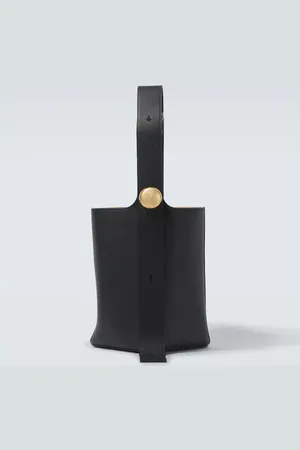 Loewe Pebble Medium leather bucket bag