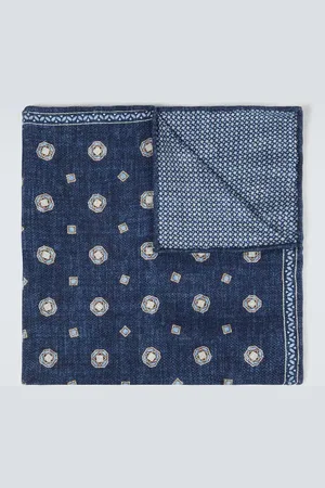 Brunello Cucinelli Silk pocket square