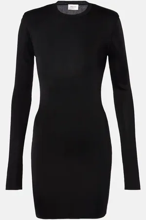 Saint Laurent Knitted minidress