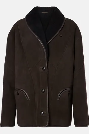 Blazé Milano BlazÃ© Milano Tatoosh shearling-lined suede jacket