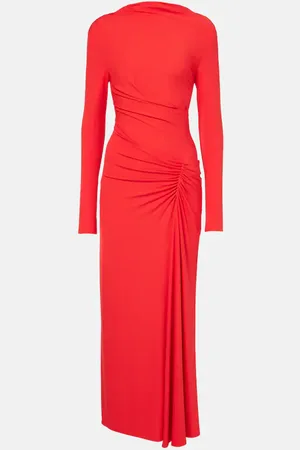 Simkhai Ferrera ruched jersey maxi dress