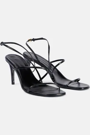 Khaite Loop 75 leather sandals