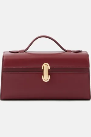 SAVETTE Symmetry Pochette leather tote bag
