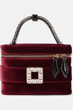 Roger Vivier Velvet vanity bag