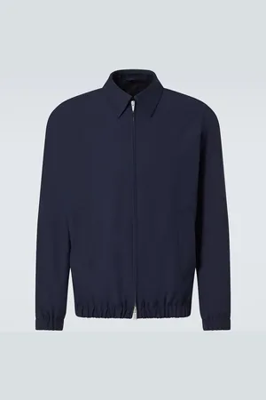 LARDINI Wool and cotton bomber jacket