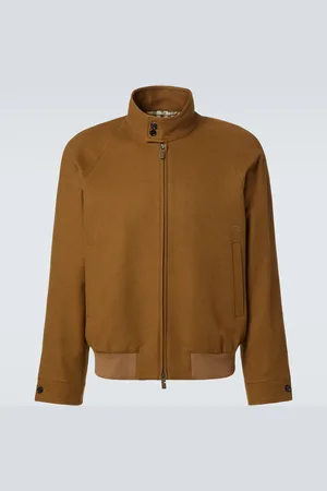 Burberry Harrington cashmere blouson jacket