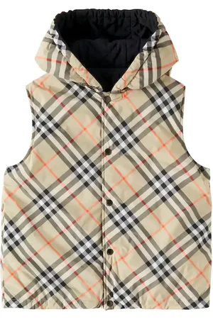 Burberry Burberry Check reversible vest