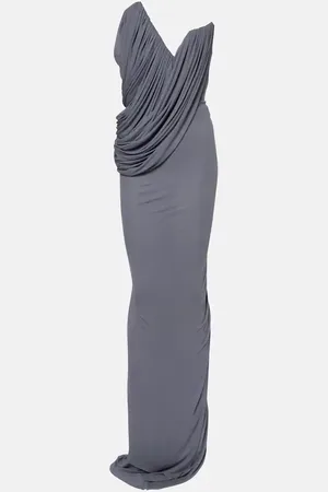 MATICEVSKI Systema gathered jersey gown