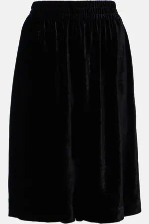 Chloé ChloÃ© Velvet Bermuda shorts
