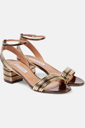 Aquazzura Sundance 50 faux leather sandals