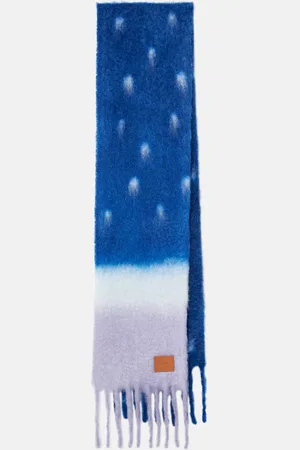 Loewe X Suna Fujita mohair-blend scarf
