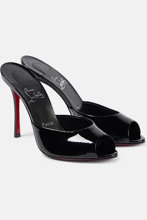 Christian Louboutin Me Dolly 100 patent leather mules