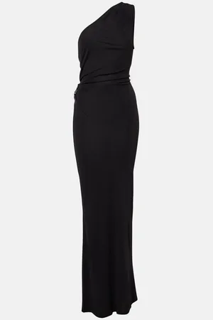 Staud Zenith gathered jersey maxi dress