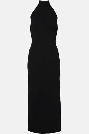 VERONICA BEARD Briggita ribbed-knit midi dress