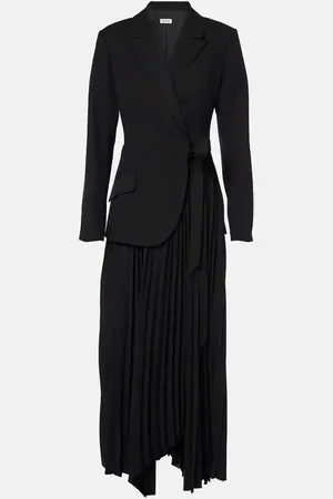 Simkhai Ambretta plissÃ© maxi dress