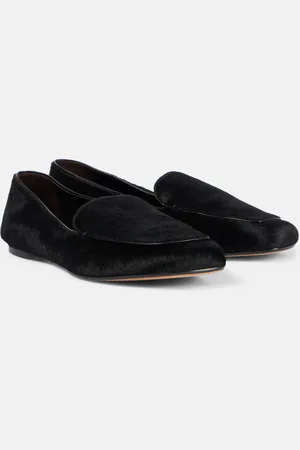 Khaite Monroe calf hair loafers
