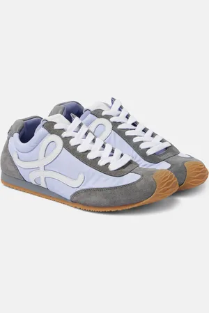 Loewe Ballet Runner 2.0 suede-trimmed sneakers