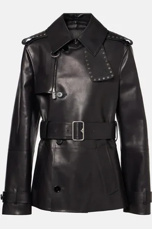 Burberry Studded leather jacket