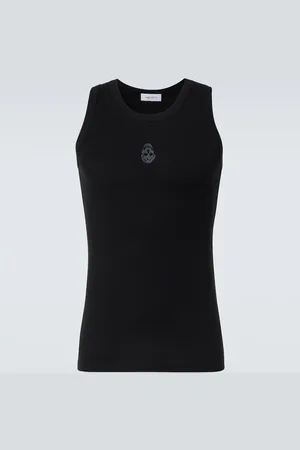 Alexander McQueen Cotton tank top