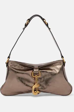 Chloé ChloÃ© Kerala 25 Small metallic leather shoulder bag