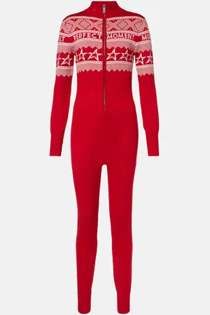 Perfect Moment Wool intarsia jumpsuit