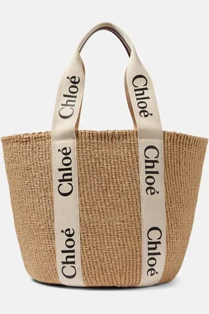 Chloé ChloÃ© Woody Large woven basket bag