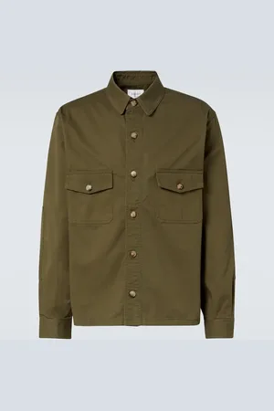 Saint Laurent Cotton twill overshirt