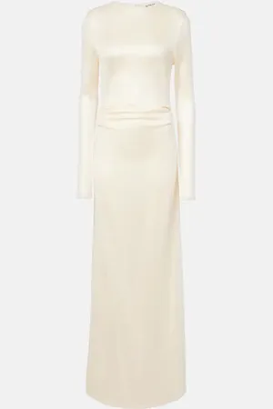 TOVE Luella draped jersey gown