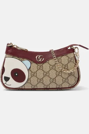 Gucci GG Mini panda-appliquÃ© shoulder bag