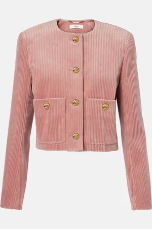 Chloé ChloÃ© Cotton velvet corduroy jacket