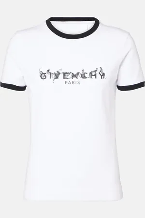 Givenchy Ringer printed cotton-blend jersey T-shirt