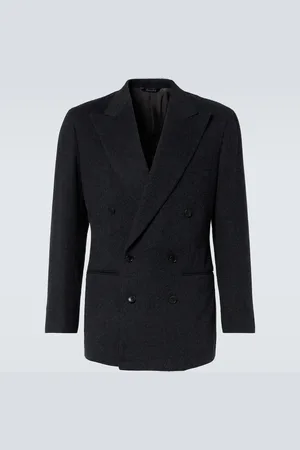 Saman Amel Camel hair blazer