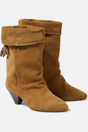 Isabel Marant Dalby suede cowboy boots
