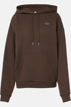 alo Accolade cotton-blend hoodie