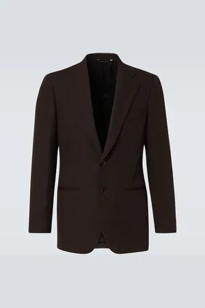 Saman Amel Wool twill blazer