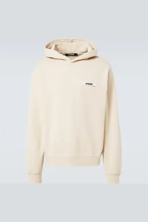 Jacquemus Logo cotton jersey hoodie
