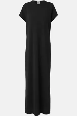 Khaite Verda cotton-blend jersey maxi dress