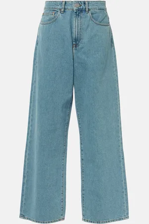 Rohe RÃ³he Low-rise wide-leg jeans