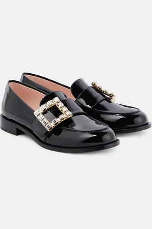 Roger Vivier TrÃ¨s Vivier patent leather loafers