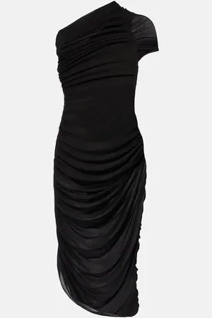 MAGDA BUTRYM One-shoulder ruched midi dress